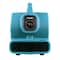 Xpower 600 CFM Multi-Purpose Mini Mighty Air Mover, Utility Fan, Dryer, Blower P-80-Blue - alternate 4