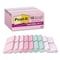 Post-It Notes in Wanderlust Pastels Collection Colors, 1.88" x 1.88", Assorted Colors, 70 Sheets/Pad, 18PK 622-18SSNRP-CP - alternate 1