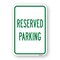Signmission Reserved Parking, Heavy-Gauge Aluminum Rust Proof Parking Sign, 18" x 24", A-1824-24770 A-1824-24770 - alternate 1