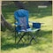 Arrowhead Outdoor Portable Folding Camping Quad Chair with 6-Can Armrest Cooler, Ocean Blue KKS0273U - alternate 6