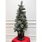Celebrations 4 ft. Full LED 50 ct Mixed Pine Potted Color Changing Christmas Tree 24-01013A - alternate 4
