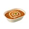 Chuk Bowl 8 oz oval, Natural Molded Fiber, 800 Count Case, 800PK BW-08-OV - alternate 1