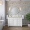 James Martin Vanities Bristol 48" Single Vanity, Bright White, w/ 3 CM Tajnar Eclos Top 157-V48-BW-3TJR - alternate 3