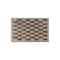 World Rug Gallery Contemporary Checkered Area Rug 2 ft x 3 ft Beige WR102BEIGE2X3 - alternate 1