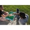 Picnic Time Family Of Brands Jacksonville Jaguars - Concert Table Mini Portable Table, (Charcoal Wood Grain) 843-00-141-154-2 - alternate 4
