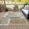 Homeroots 9' X 12' Fern Green And Gray Abstract Washable Indoor Outdoor Area Rug 632159 - alternate 7