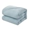 Homeroots Blue King Polyester 180 Thread Count Washable Down Comforter Set 528973 - alternate 5