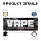 Signmission Vape Shop Lowest Prices, 48 Inch x 120 Inch, Vinyl Banner B-120-30908 - alternate 2