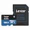 Lexar High Performance BLUE Series microSDXC Memory Card with Adapter, UHS-I V30 U1 Class 10, 128 GB, 2PK LSDMI128-B2U633 - alternate 3