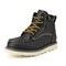 Handpoint Mens 6 in Soft Toe Work Boots-Water Resistant Black Leather Safety Boots, EH Rated, 13 HVB304-EE-13 - alternate 1