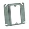 Raco Box Cover, 5/8 in L, 4 in W, Square, 1 -Gang, Steel, Gray 8768 - alternate 2