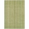 Homeroots 9' X 12' Artichoke Green Fern Green And Gold Striped Washable Indoor Outdoor Area Rug 616398 - alternate 6