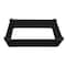 Homeroots 44" X 22" Black Heavy Duty Plastic Rectangular Raised Garden Bed 654144 - alternate 1