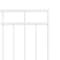 Nuvo Iron 45-in W x 46-in H Glossy Wht Benitoite Gate 48-in W Opening Self Close Hardware W/Dbl Side Handle IBG04546GW - alternate 7