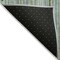 Homeroots 8' X 10' Artichoke Green And Teal Blue Striped Washable Indoor Outdoor Area Rug 631524 - alternate 6