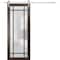 Sartodoors Sturdy Barn Door Frosted Tempered Glass Planum 2112 30x96 Solid Core Modern Interior PLANUM2112BD-S-CA-30 x 96 - alternate 1