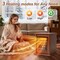 Edendirect 1500 -Watt Quartz radiant Tower Indoor Electric Space Heater with Thermostat with Remote ZR-GD9315BCW-3J - alternate 5