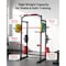 Vevor Power Cage Squat Rack Home Gym Power Rack with Adjustable Height and Width SJ6500 - alternate 4