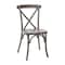 Flash Furniture Advantage Grey X-Back Chair, PK2 X-BACK-GREY-2 - alternate 8
