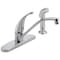Delta Peerless Tunbridge P188500LF Kitchen Faucet with Side Spray, 1-Faucet Handle, 6-1/4" H Spout, Chrome P188500LF - alternate 4