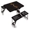 Picnic Time Family Of Brands Wyoming Cowboys - Picnic Table Portable Folding Table, Black 811-00-175-694-0 - alternate 1