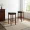 Crosley Upholstered Square Seat 2-Piece Bar Stool Set CF500529-MA - alternate 4