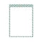 C-Line Products Ticket Holder, White, Green, Vinyl, 9.8" W, 13.6" L, 0.1" H 44103 - alternate 4
