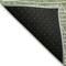 Homeroots 8' Green And Ivory Round Geometric Washable Indoor Outdoor Area Rug 583494 - alternate 5