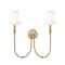 Z-Lite Jisele Rubbed Brass 2 Light Wall Sconce 4505-2S-RB - alternate 4
