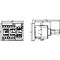 Siemens Contactor assembly for star-delta wye-delta start AC-3 22/30 kW/400 3RA2434-8XF32-1AL2 - alternate 3