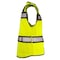 Dome75 Hi-Vis Heavy Duty Safety Vest MD Class ANSI/ISEA 107-2020 Class 2 , Reinforced Front Zipper 1 OV6124 - alternate 5