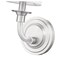 Z-Lite Katerina 1 Light Wall Sconce, Brushed Nickel/White, 5.25 In W 1950-1S-BN - alternate 4