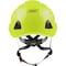 Ironwear Raptor Type II Class E Non-Vented Safety Helmet Lime 3975-L - alternate 6