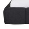 Homeroots Dark Gray Tufted Linen Blend Upholstered King Bed Frame 606417 - alternate 6