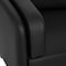 Office Star Products Lounge Seating Sofa, Black Faux Leather SL59403-U65 - alternate 7