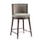 Manhattan Comfort Evalyn Counter Stool  in Dove - Set of 3 3-CS021-DO - alternate 6