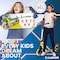 Campior Kick Scooter for Ages 6+, for Kids, Teens, and Adults, Max Load 240 LBS, Foldable, 8-inch Big Yellow CAMTE064 - alternate 3