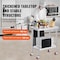 Vevor Stainless Steel Work Table Commercial Prep Table 30x18 Inch With 4 Casters GZT76*45*85 - alternate 4