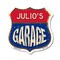Signmission Julio's Garage, 18 Inch X 18 Inch, Plastic Sign SHI-P-18-383-JULIO - alternate 1
