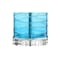 Jonathan Y Cole 27.5" Modern Fused Glass Cylinder LED Table Lamp, Turquoise, 2PK JYL4016A-SET2 - alternate 5