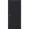 Sartodoors Sliding French Pocket Door 30x84 Solid Core Modern Interior VEREGIO7411PD-ANT-30 x 84 - alternate 1