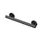 Gatco Latitude II 12" Stainless Steel ADA Compliant Grab Bar, Matte Black 850MX - alternate 2