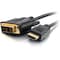 C2G 2M HDMI TO DVI ADAPTER CABLE-DIGITAL DVI-D 6.6FT-2M HDMI TO DVI CABLE-2 ME 42516 - alternate 1