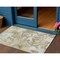 Homeroots 3' X 5' Taupe And Ivory Abstract Washable Indoor Outdoor Area Rug 609840 - alternate 1