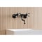 Kingston Brass Double-Handle Wall Mount Bathroom Faucet, Oil Rubbed Bronze KS2115AX - alternate 4