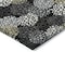 Homeroots 10' X 14' Black Gray And Ivory Polka Dot Washable Indoor Outdoor Area Rug 594219 - alternate 5