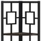 Homeroots 62" Espresso Metal Corner Bookcase 376527 - alternate 8