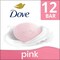 Dove Pink Rosa Beauty Bar Soap, 45 Ounce, 6PK 62714982 - alternate 7