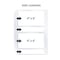 C-Line Products 8-1/8" x 11-1/4" Clear 35mm Ring Binder 5 x 7 Photo Storage Pages, 50/BX 52564 - alternate 4
