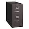 Hirsh 15 in W 2 Drawer Vertical File Cabinet, Medium Tone, Letter 24064 - alternate 1